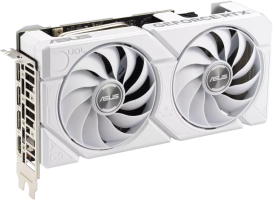 Asus Dual GeForce RTX 4060 Ti EVO White - Side