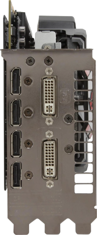 Asus ROG Matrix R9 280X - Outputs