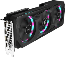 Gigabyte AORUS GeForce RTX 3060 Ti ELITE - Side