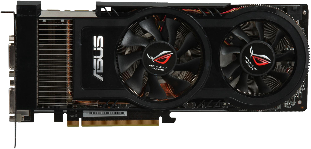 Asus ROG Matrix GTX 260 - Front