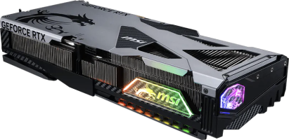 MSI GeForce RTX 5070 Ti VANGUARD SOC LAUNCH EDITION - Side