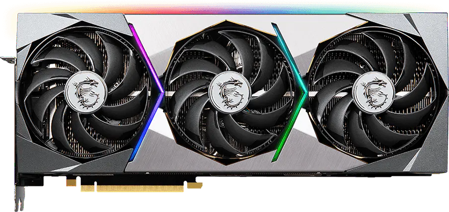 MSI GeForce RTX 3090 SUPRIM X - Front