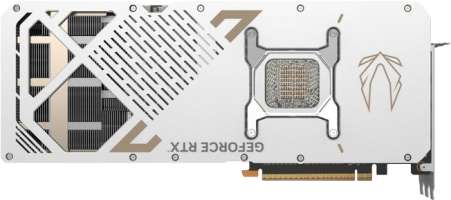 Zotac GAMING GeForce RTX 5090 SOLID OC White Edition - Rear