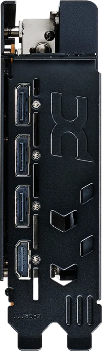PowerColor Hellhound AMD Radeon RX 9070 GRE - Outputs
