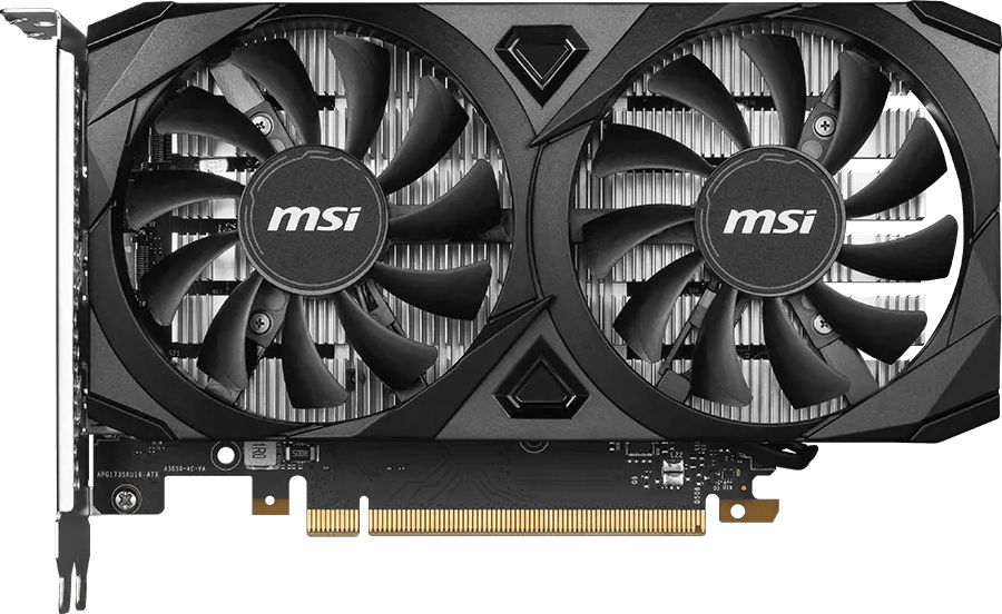 MSI GeForce RTX 3050 VENTUS 2X OC - Front