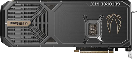 Zotac GeForce RTX 5070 Ti AMP Extreme INFINITY - Rear