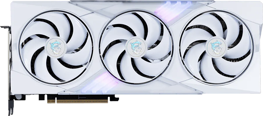 MSI GeForce RTX 5070 Ti GAMING TRIO WHITE - Front