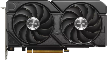 Asus Dual Radeon RX 7600 EVO OC Edition - Front