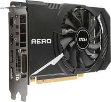 MSI GeForce GTX 1060 AERO ITX 3G OC - Rear