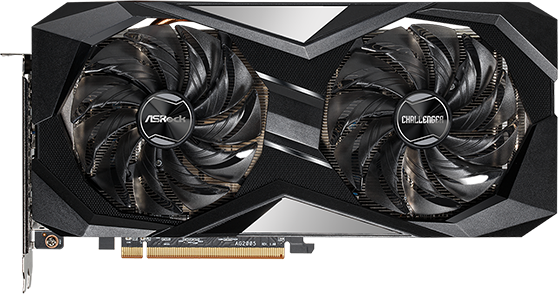ASRock Radeon RX 6700 XT Challenger D - Front