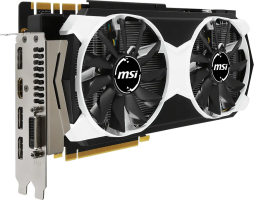 MSI GeForce GTX 980 Ti Armor 2X OC - Side