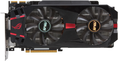 Asus ROG Matrix HD 7970 Platinum - Front