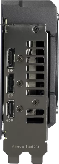 Asus TUF Gaming Radeon RX 9060 XT OC Edition - Outputs