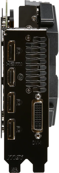 MSI GeForce GTX 980 Ti - Outputs