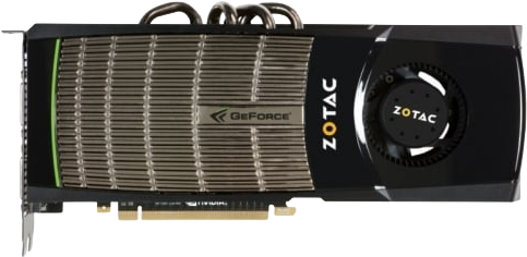 Zotac GeForce GTX 480 - Front