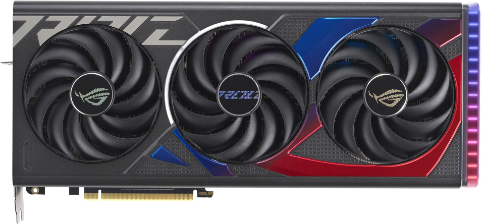 Asus ROG Strix GeForce RTX 4070 OC Edition - Front