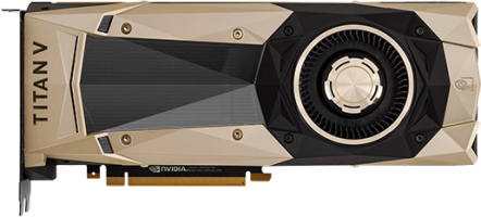 NVIDIA TITAN V - Front