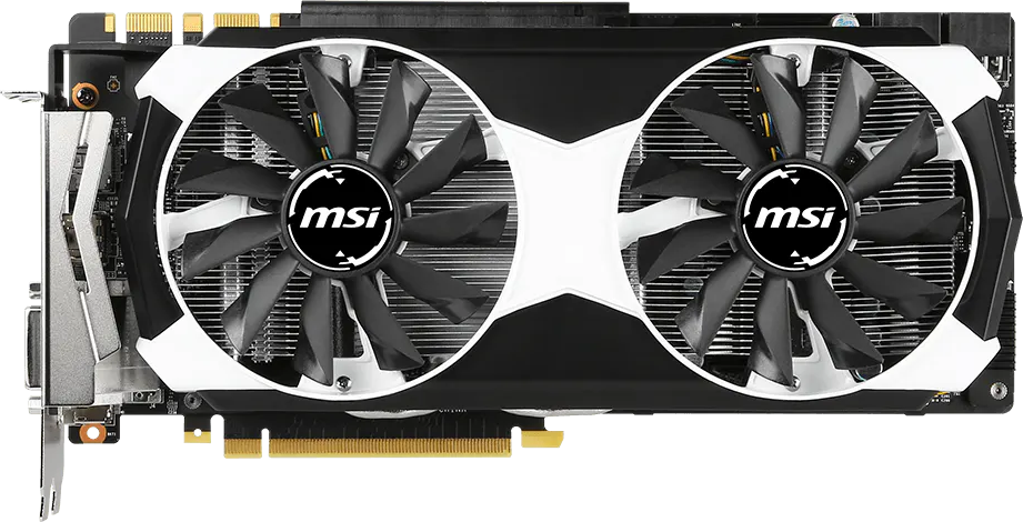 MSI GeForce GTX 980 Ti Armor 2X OC - Front