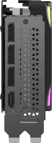 PNY GeForce RTX 5070 ARGB EPIC-X RGB Triple Fan - Outputs