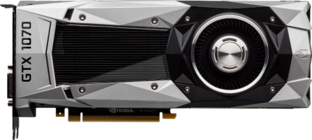 NVIDIA GeForce GTX 1070 Founders Edition - Front