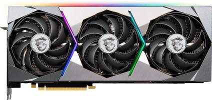 MSI GeForce RTX 3090 SUPRIM X - Front
