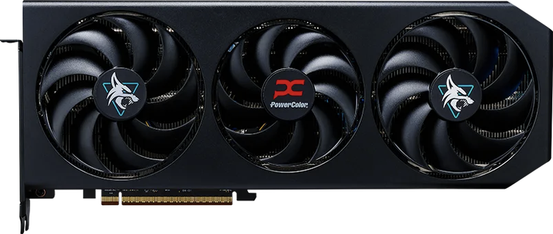 PowerColor Hellhound AMD Radeon RX 9070 XT - Front