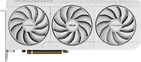 Asus Prime Radeon RX 9070 XT White OC Edition - Front