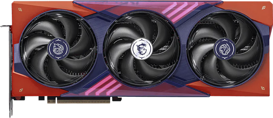 MSI GeForce RTX 5070 Ti MLG EDITION OC - Front