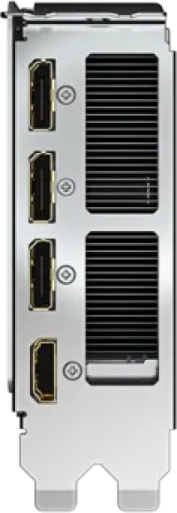 Gigabyte Radeon AI PRO R9700 AI TOP - Outputs