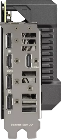 Asus TUF Gaming GeForce RTX 4070 Ti  - Outputs