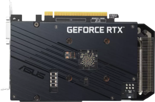 Asus Dual GeForce RTX 3050 V2 OC Edition - Rear