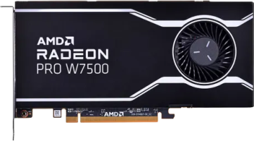 AMD Radeon Pro W7500 - Front