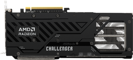 ASRock Radeon RX 9070 XT Challenger - Rear