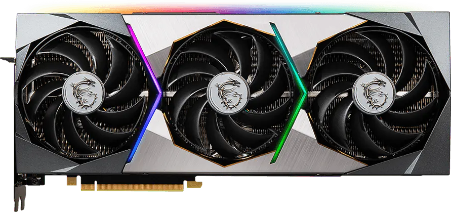 MSI GeForce RTX 3070 Ti SUPRIM X - Front