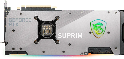 MSI GeForce RTX 3090 SUPRIM X - Rear