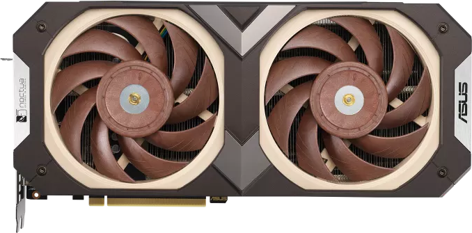 Asus GeForce RTX 3070 Noctua OC Edition - Front