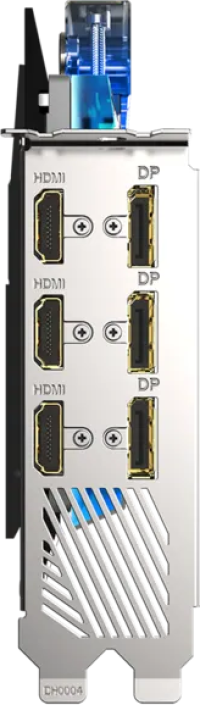 Gigabyte AORUS GeForce RTX 3080 XTREME WATERFORCE WB - Outputs