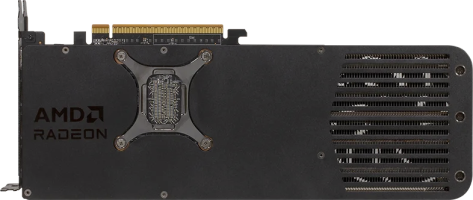 PowerColor Reaper AMD Radeon RX 9070 XT - Rear