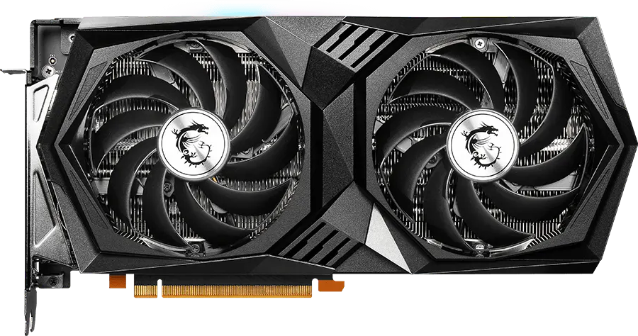 MSI GeForce RTX 3050 GAMING X - Front
