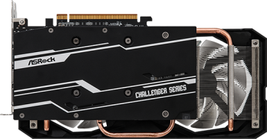 ASRock Radeon RX 7600 Challenger OC - Rear
