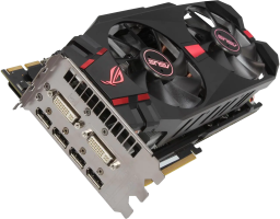 Asus ROG Matrix R9 280X Platinum - Side