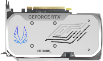 Zotac GeForce RTX 4060 8GB Twin Edge OC White Edition - Rear