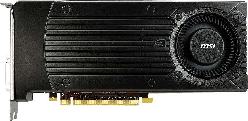 MSI GeForce GTX 960 2GD5 - Front