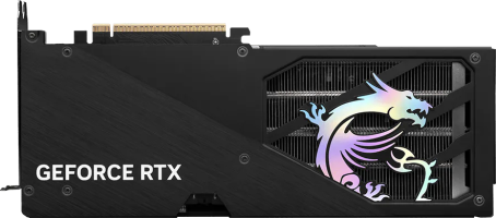 MSI GeForce RTX 5060 Ti GAMING TRIO OC - Rear