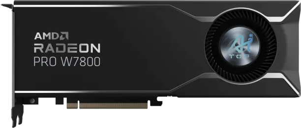 Gigabyte Radeon PRO W7800 AI TOP - Front