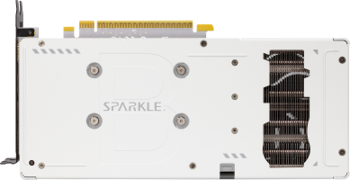 Sparkle Intel Arc B570 GUARDIAN Luna OC - Rear