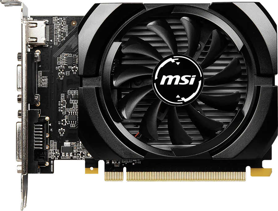 MSI GeForce GT 730 Black - Front