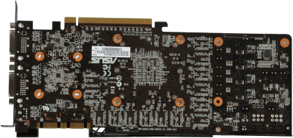 Asus ROG Matrix GTX 260 - Rear