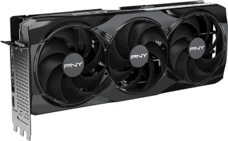PNY GeForce RTX 5080 Triple Fan GPU - Side