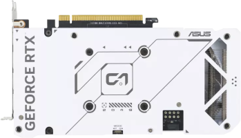 Asus Dual GeForce RTX 4060 White Edition - Rear
